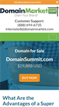 Mobile Screenshot of domainsummit.com